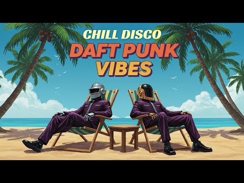Daft Punk Inspired Sunset Groove 🌅 | Chill Disco x Funk Vibes x Neo Soul Mix