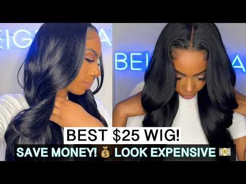 THIS $25 WIG LOOKS LIKE IT WAS $300! BUDGET FRIENDLY 🤑RECESSION PROOF WIG! WATCH BEFORE YOU BUY!