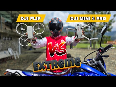 DJI FLIP o DJI MINI 4 PRO - Test Extremo - Seguimiento 🔥 Comparativa, Accidente ⛔️