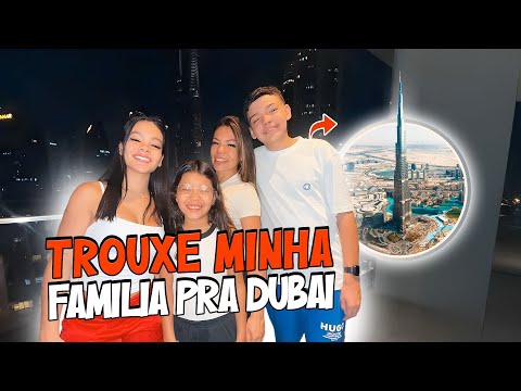 VLOG - Viagem para Dubai | Chegando com minha família 