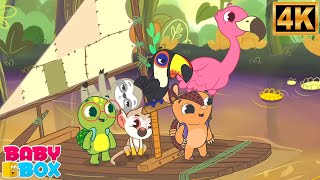 Opa Keki Jangada Desenhos Animados Divertidos Vídeos Para Crianças