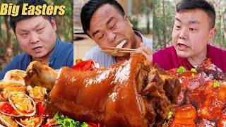 What a big bowl of Dongpo Braised Pork!|Eating Spicy Food and Funny Pranks|Funny Mukbang