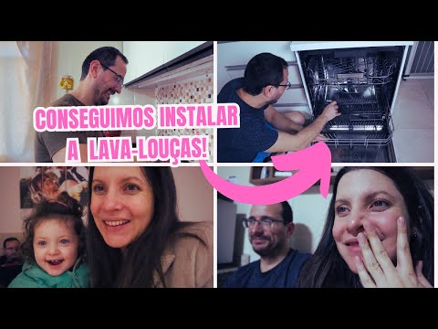 COMO INSTALAMOS NOSSA Lava-louças 15 serviços Brastemp com Smart Sensor - BLF61AB