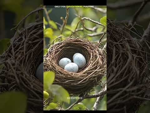 These lazy birds never make their nests । #shorts
