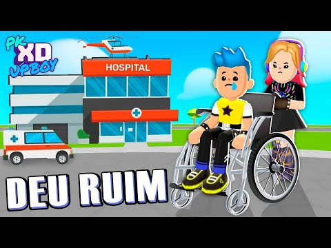 💉 UPBOY Ficou DOENTE na VIDA REAL e no PK XD | Fui Parar no HOSPITAL