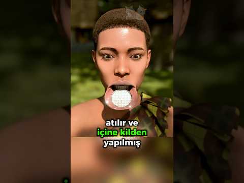 Dudaklarına Dev Plaka Takıyorlar! 👄🇿🇦🤯