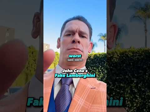 John Cena Bought A Fake Lamborghini #carcollection