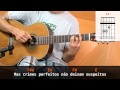 Videoaula Pra Ser Sincero (aula de violão)