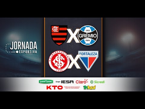 FLAMENGO 1x1 GRÊMIO + INTER 2x1 FORTALEZA | BRASILEIRÃO | JORNADA DIGITAL | 31/08/2025