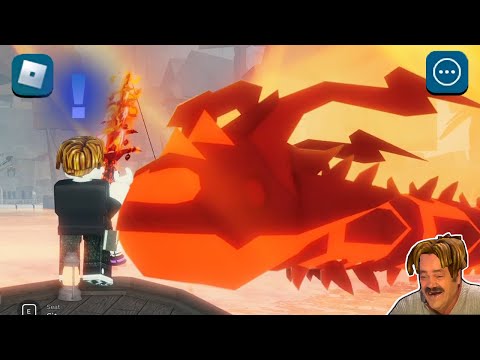 ROBLOX Fisch Funny Moments (Volcano)