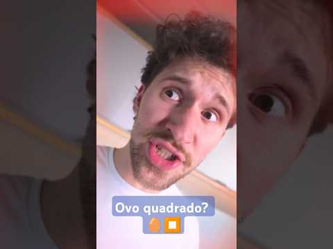 Ovo quadrado do Mini Chef (feat. @CheffOtto ) 🥚⬜👨🏼‍🍳chef #foods #youtubeshorts #shorts
