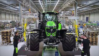 DEUTZ-FAHR tractors production in Lauingen Plant (Germany)