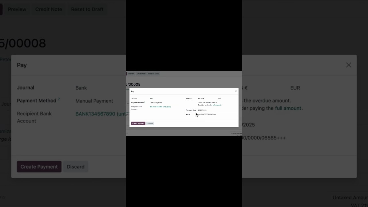 Split Payments in Seconds! | Odoo 18 Accounting | #Synconics [ERP] | 19.06.2025

Odoo18 #OdooAccounting #PaymentTerms #Installments #OdooERP #AccountingAutomation #OdooFeatures #OdooShorts ...