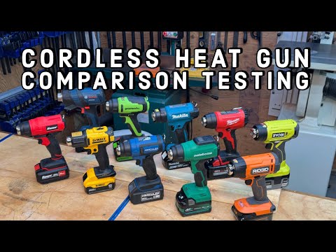 Cordless Heat Gun Comparison