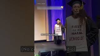 Doctora israelí protesta contra el g*nocidio #shorts
