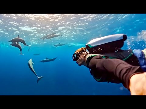 World’s First Underwater Jetpack! ~ CudaJet
