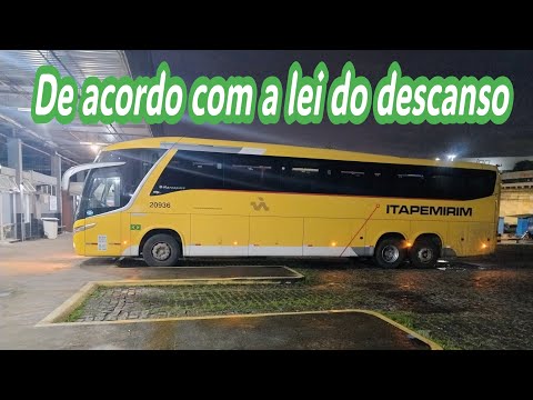 Viagem noturna no MB G7 raíz.