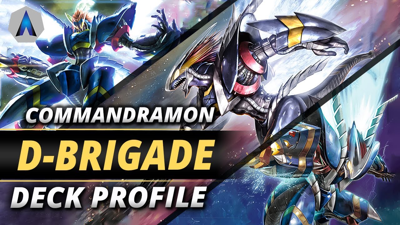 Digimon TCG! TOP TIER! D-Brigade Commandramon Deck Profile & Combo Guide! (BT10 & EX03 Format)