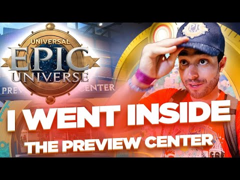 Universal Epic Universe Preview Center (FULL TOUR) and Model 2024 - My Thoughts