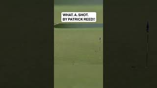 Patrick Reed HITS AMAZING OFF-BALANCE SHOT 😱 #golf #golfer #livgolf #golfswing