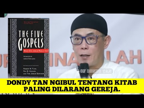 DONDY TAN NGIBUL TENTANG KITAB PALING DILARANG GEREJA