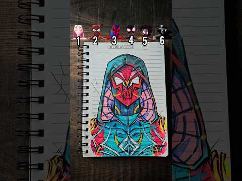 Roll The Dice 🎲 , Draw New Spider Man Character ✨️ #shorts #art #spidermanbrandnewday