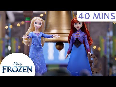 Elsa and Anna Plan a Magical Winter Festival | Stop-Motion Story | Frozen