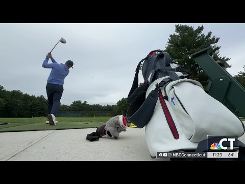 YouTube video thumbnail: Golfers in Connecticut Raise Money for Meals on Wheels