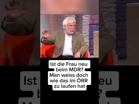 ÖRR-Moderatorin erklärt wie es läuft. #politics