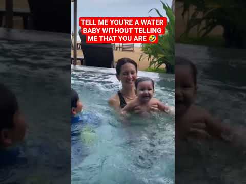 Cutest Liana enjoying El Nido ♥️ #trendingshorts #ellenadarna #derekramsy #babyliana #lily #liana