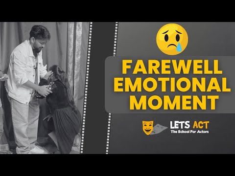 Lets Act Mein Dil Se Jude Huye Students | Farewell Moment | Lets Act Acting School