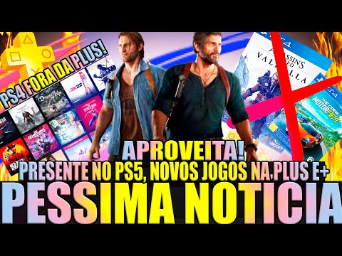 SONY CONFIRMA PS4 FORA DA PS PLUS! PRESENTE NO PS5 E Ubisoft vai te OBRIGAR DESTRUIR jogos Comprado?