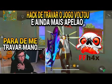 HACK DE TRAVAR O JOGO, TRAVOU O DO APELAPATO E ELE FICOU TILTADO! HACK MAIS APELÃO VOLTOU