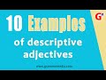 Descriptive Adjectives in Writing