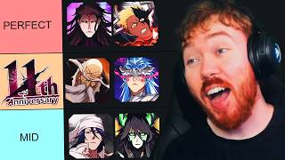 I RANKED EVERY 11TH ANNIVERSARY CHARACTER IN BLEACH BRAVE SOULS!