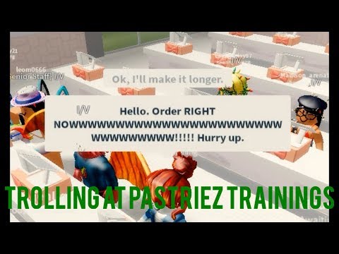Pastriez Bakery Roblox Training Pastebin 07 2021 - roblox pastriez bakery discord