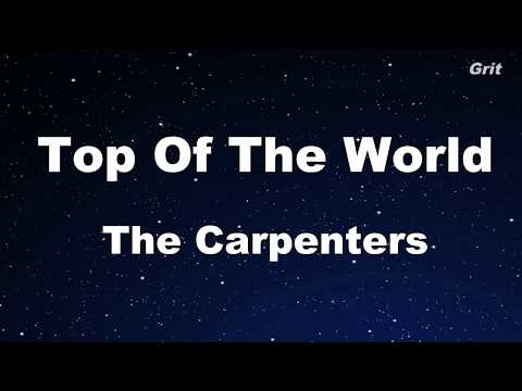 Top Of The World – The Carpenters  Karaoke【No Guide Melody】