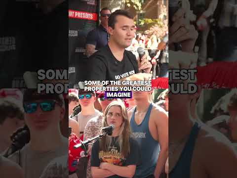 Charlie Kirk schools uneducated girl
