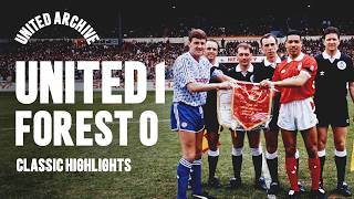 United Defeat Forest! 🏆 | 1992 League Cup Final | Classic Highlights
