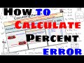 Calculating Percent Error Effectively