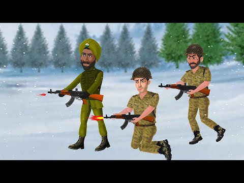 जवानों की मदद l Best Story on Soldier l Kahaniya l StoryToons TV