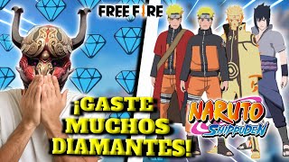 SACANDO LA MEJOR COLABORACIÓN DE LA HISTORIA DE FREEFIRE 😱 NARUTO X FREEFIRE