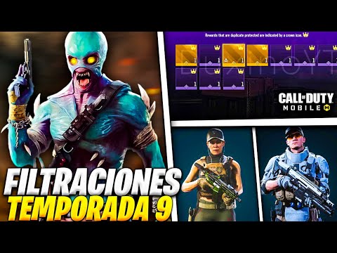 PRIMERAS FILTRACIONES de la SIGUIENTE TEMPORADA 9 en COD MOBILE | Lobo Jz