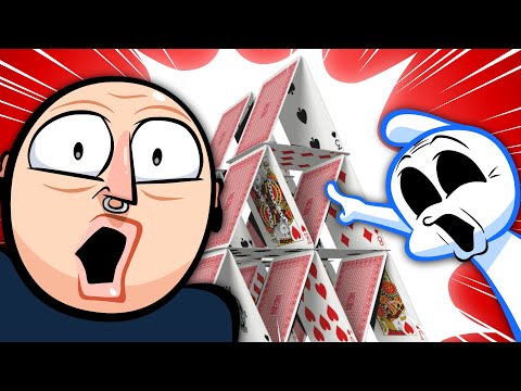 WOW, world's BIGGEST house of cards!! (2021 world record)