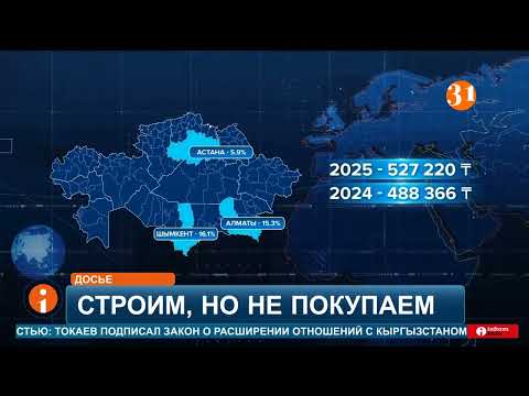 В Казахстане растут цены на квартиры, несмотря на рекордный ввод жилья