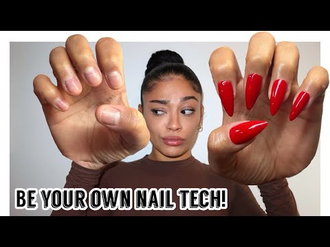 Everything you need to make custom press-on nails!💅🏽 Be your OWN nail tech! | jasmeannnn