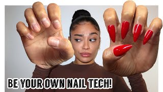 Everything you need to make custom press-on nails!💅🏽 Be your OWN nail tech! | jasmeannnn