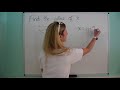 Solving for Unknowns in Geometry