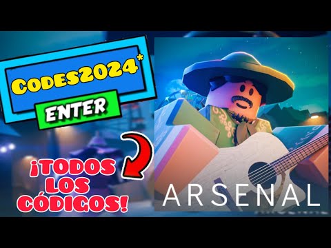 ¡TODOS LOS CODIGOS DISPONIBLES DE ARSENAL EN 2024!🎃|ROBLOX ARSENAL