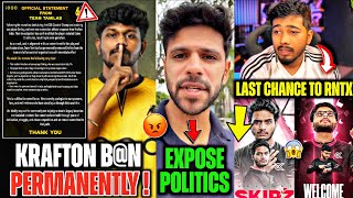 IGC Against OCEAN - Big EXPOSE😡 RNTX Farewell If..🚨 Krafton Permanently B@N TT Smiley⚠️ Skipz, S8uL🚀